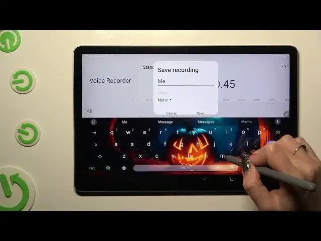 'Video thumbnail for How to Record Sounds on SAMSUNG Galaxy Tab S9 FE'