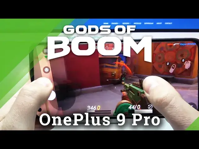'Video thumbnail for Test Game Gods of Boom on OnePlus 9 Pro | Snapdragon 888 | 8GB RAM | Gameplay - FPS Check'