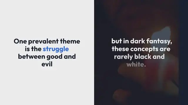 'Video thumbnail for Dark Fantasy Themes Explored'