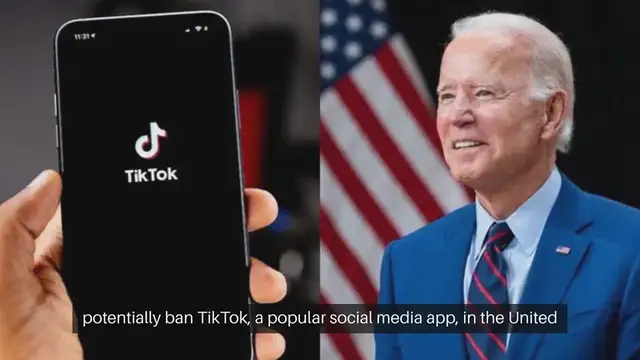 'Video thumbnail for Joe Biden plans to ban TikTok ahead of US elections — but why?'