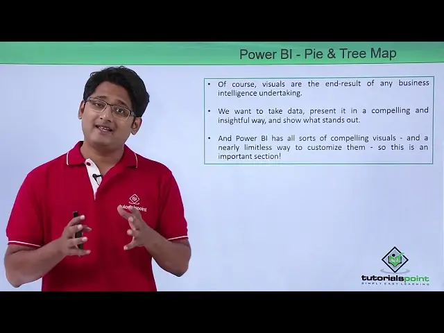 'Video thumbnail for Power BI - Pie and tree map'