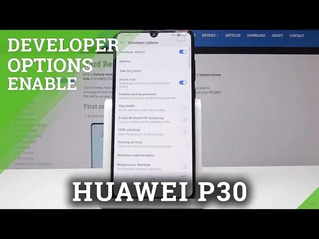 'Video thumbnail for HUAWEI P30 DEVELOPER OPTIONS'