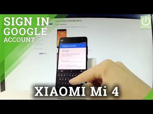 'Video thumbnail for How to Add Google Account in XIAOMI Mi 4'