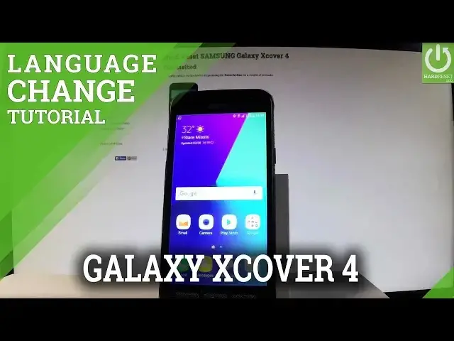 'Video thumbnail for SAMSUNG Galaxy Xcover 4 Change Language / Language Settings'