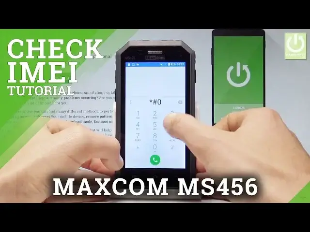 'Video thumbnail for How to Check IMEI and Serial Number on MAXCOM MS456 |HardReset.info'