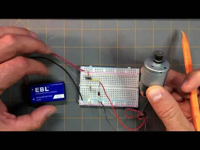 'Video thumbnail for Making a Test Circuit to Check Your DC Motor - Troubleshooting Scrubberbot Prototype'