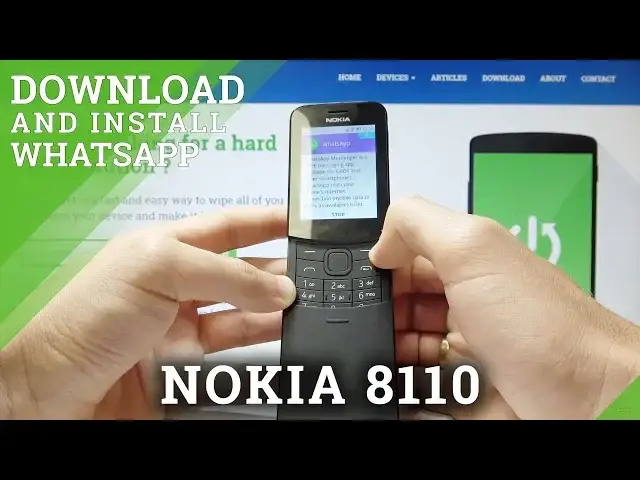'Video thumbnail for How to Download and Install WhatsApp in NOKIA 8110'