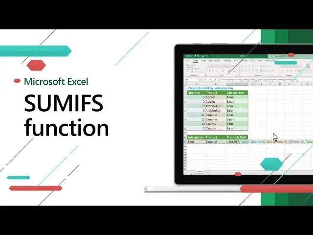 'Video thumbnail for SUMIFs Function in Excel | Excel Short Clip | Tutorial | #shorts |#itsolzone'