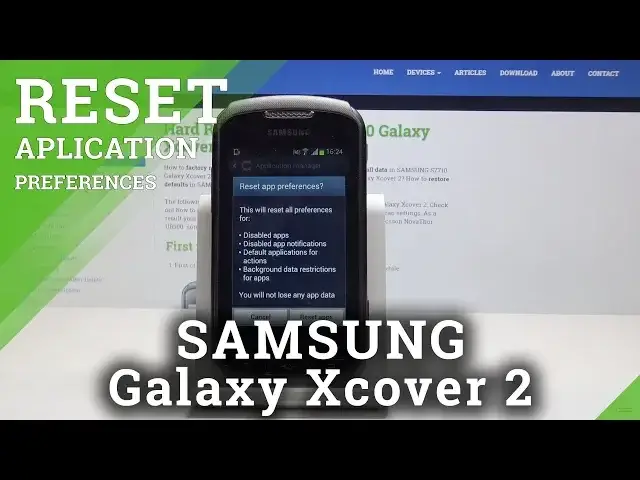'Video thumbnail for How to Reset App Preferences in SAMSUNG Galaxy Xcover 2 - Restore Default App Settings'
