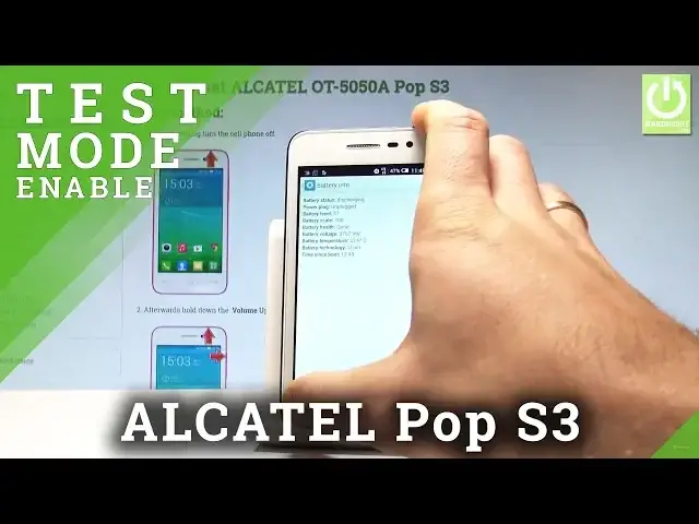 'Video thumbnail for How to Enter Test Mode in ALCATEL Pop S3 |HardReset.info'