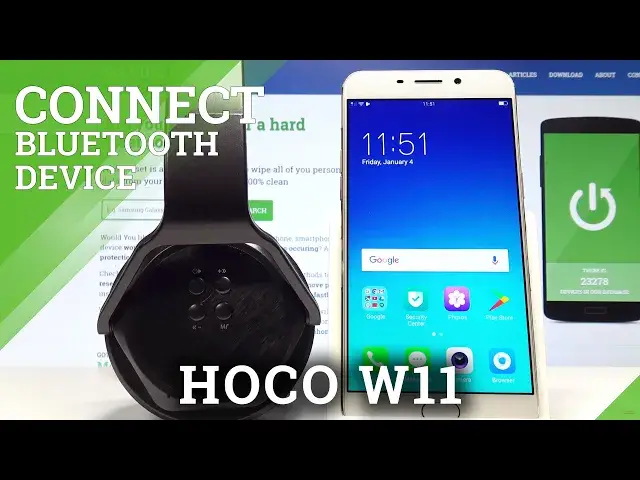 'Video thumbnail for How to Connect HOCO W11 to Phone - Set Up Bluetooth Headphones Connection'