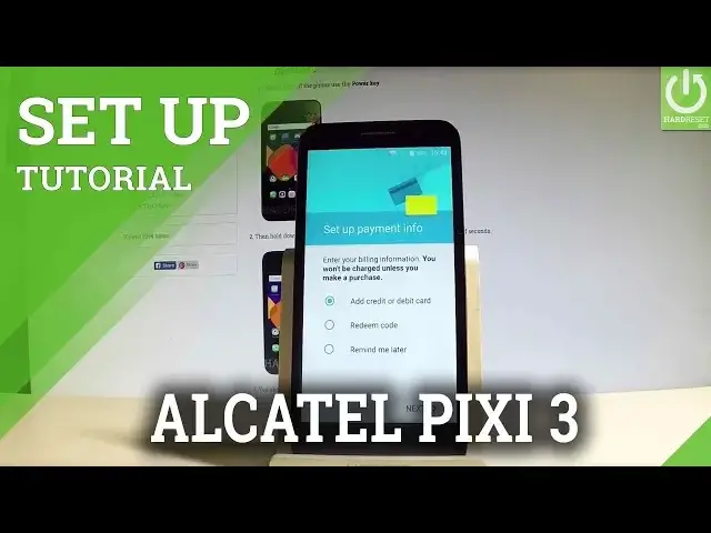 'Video thumbnail for How to Set Up ALCATEL Pixi 3 - Activation & Configuration |HardReset.info'