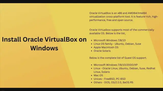 'Video thumbnail for How to Install Oracle VirtualBox on Windows'