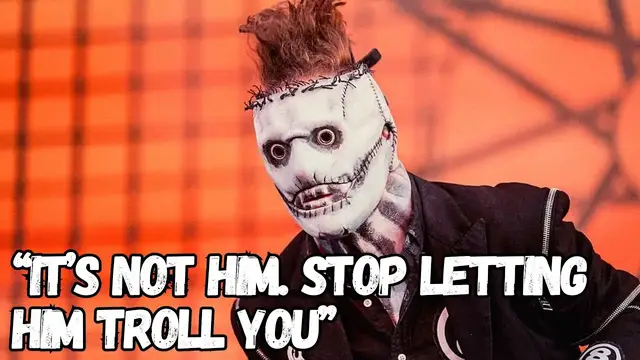'Video thumbnail for Rumors Of New SLIPKNOT Drummer Anger COREY TAYLOR: ‘It’s Not Him. Stop Letting Him Troll You’'