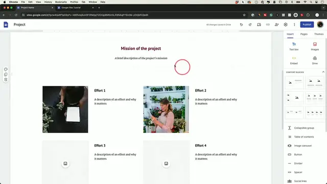 'Video thumbnail for How to Use Google Sites - Free Website Builder'
