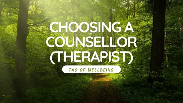 'Video thumbnail for Choosing a Counsellor (Therapist)'