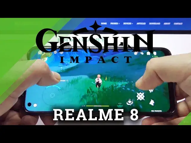 'Video thumbnail for Test Game Genshin Impact on REALME 8 | MediaTek Helio G95 | 4 GB RAM | Gameplay - FPS Check'