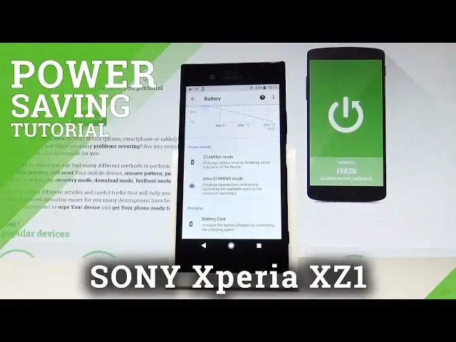 'Video thumbnail for How to Save Battery in SONY Xperia XZ1 - Power Saving Mode |HardReset.Info'