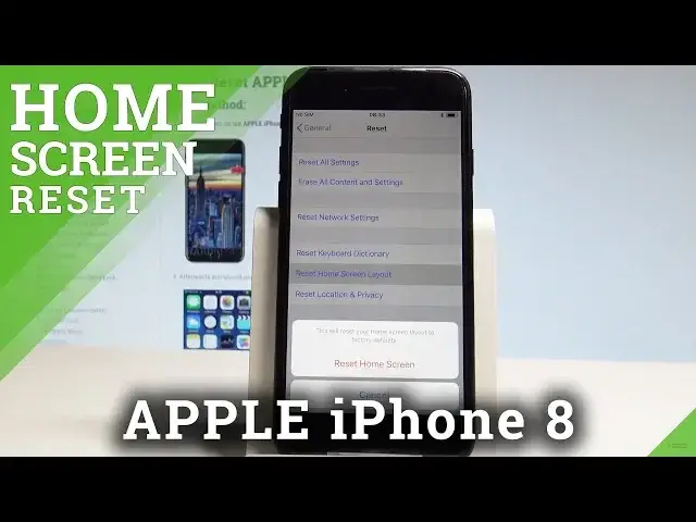 'Video thumbnail for How to Reset Home Screen on iPhone 8 - Restore Default Home Screen in iOS'