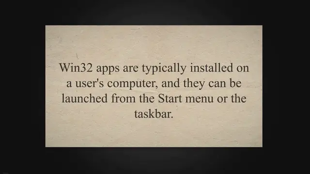 'Video thumbnail for Win32 vs. UWP Apps: What's the Difference?'