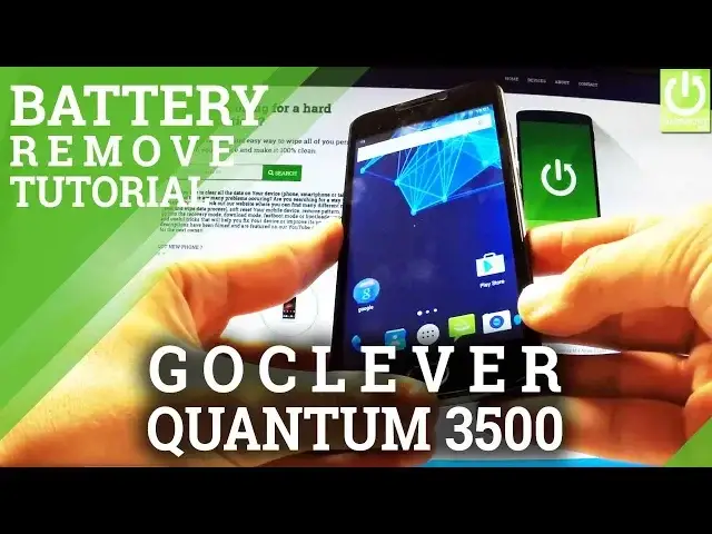 'Video thumbnail for Remove the Battery GOCLEVER Quantum 3 500'
