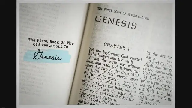 'Video thumbnail for The First Book Of The Old Testament Is Genesis'