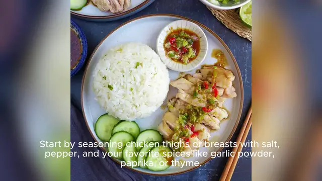 'Video thumbnail for Chicken and Rice'