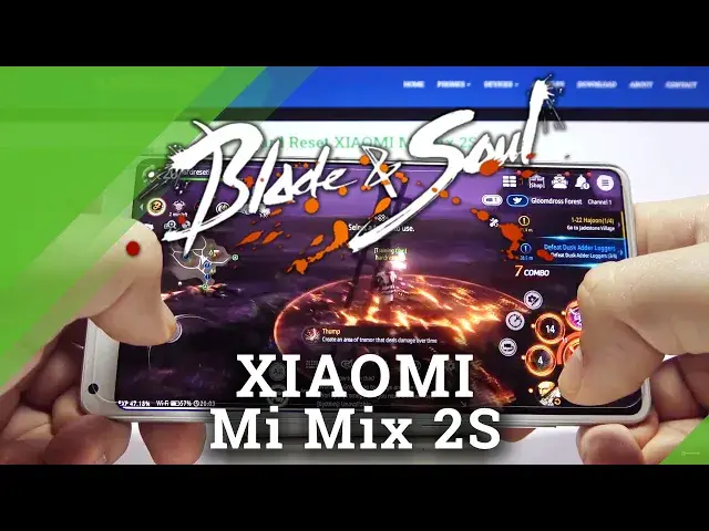 'Video thumbnail for Test Game Blade and Soul Revolution on XIAOMI Mi Mix 2S | Snapdragon 845 | 8GB RAM | Gameplay - FPS'