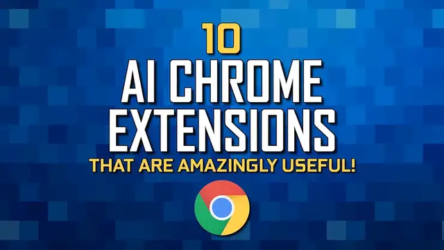 'Video thumbnail for 10 Amazingly Useful AI Chrome Extensions You Must Try in 2023'