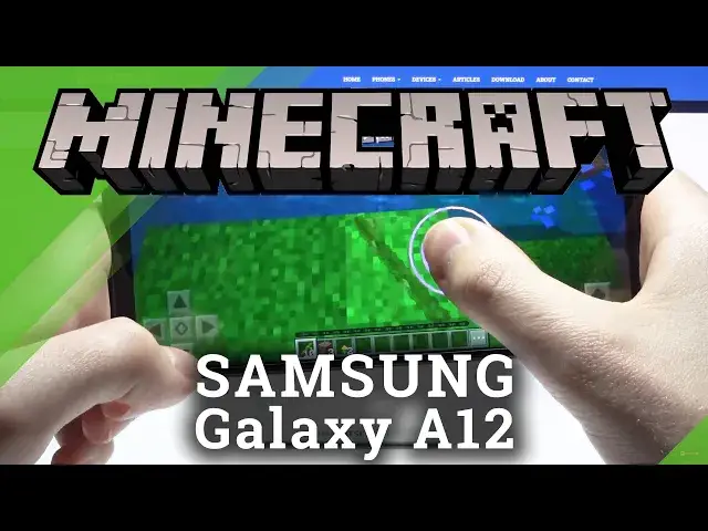 'Video thumbnail for Test Game Minecraft on SAMSUNG Galaxy A12 | MediaTek Helio P35 | 3GB RAM | Gameplay - FPS Check'