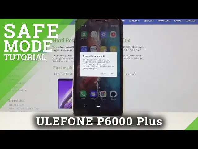 'Video thumbnail for Safe Mode in ULEFONE P6000 Plus - Diagnostic Mode Tutorial'