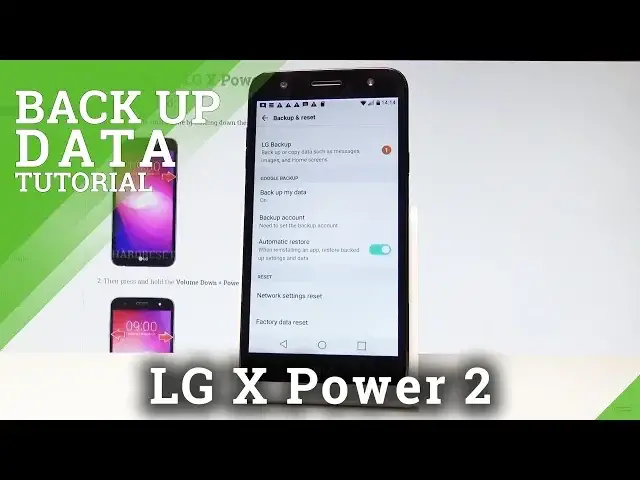'Video thumbnail for How to Allow Google Backup in LG X Power 2 - Back Up Data |HardReset.Info'
