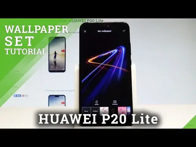 'Video thumbnail for How to Set Wallpaper in HUAWEI P20 Lite - Change Wallpaper |HardReset.Info'