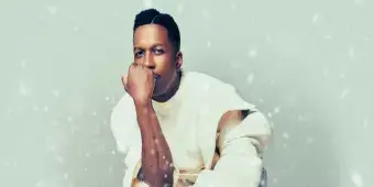'Video thumbnail for Video: Leslie Odom, Jr. Is the Christmas Crooner'