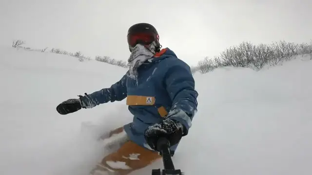 'Video thumbnail for Amazing POWDER in Bukuriani Ski Resort, Georgia'