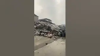 'Video thumbnail for Aftermath of huge earthquake in Turkey'