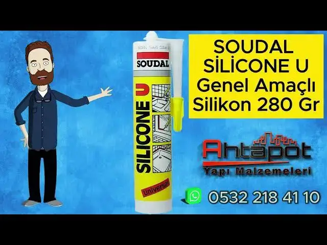 'Video thumbnail for Soudal Genel Amaçlı Silikon 280 Gr #SoudalSilikon #GenelAmaçlıSilikon'