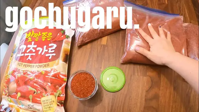 'Video thumbnail for GOCHUGARU aka Korean Red Chili Pepper Powder | Korean Ingredient FAQ | OPPACOOKSHERE #고춧가루'