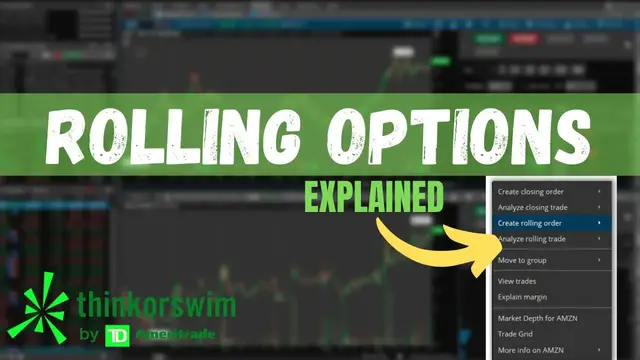'Video thumbnail for How to Roll Options on ThinkorSwim | Step-by-Step Tutorial'
