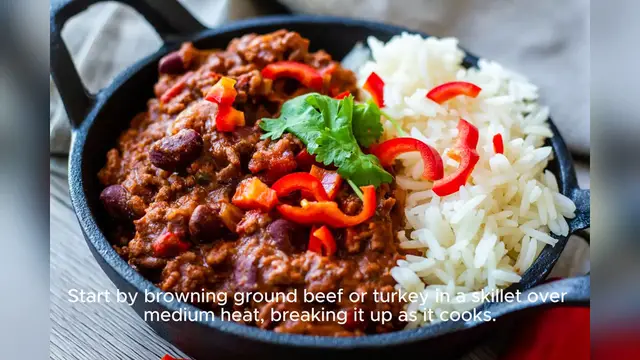 'Video thumbnail for Slow Cooker Chili'