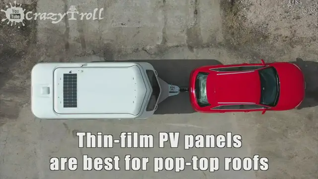 'Video thumbnail for Thin-film PV Solar Panels for Pop-Top Roofs'