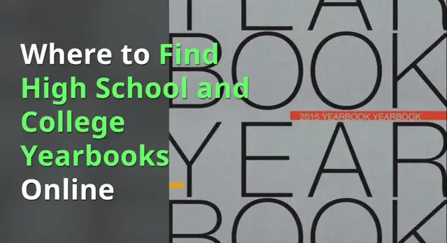 'Video thumbnail for Where to Find High School and College Yearbooks Online'