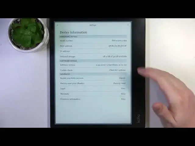 'Video thumbnail for How To Find Serial Number In Rakuten Kobo Elipsa'