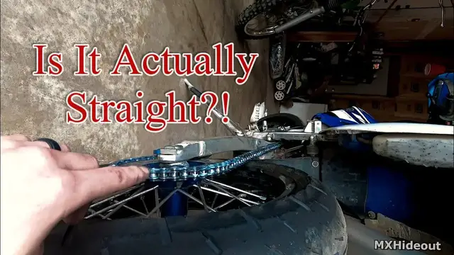 'Video thumbnail for How To Properly Tighten A Dirt Bike Chain Without Special Tools'