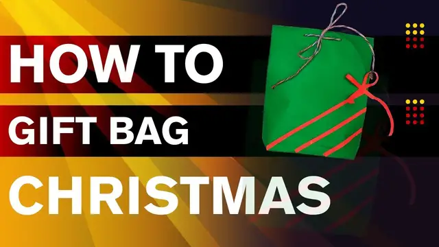 'Video thumbnail for Easy Origami gift bag for small present | How to make a Christmas Paper Bag | Christmas Crafts'