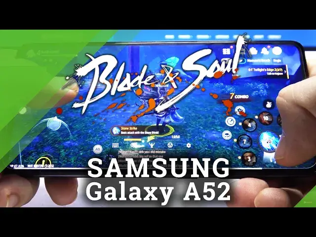 'Video thumbnail for Test Game Blade & Soul Revolution on SAMSUNG GALAXY A52 | Snapdragon 720G | 4 GB RAM | Gameplay FPS'