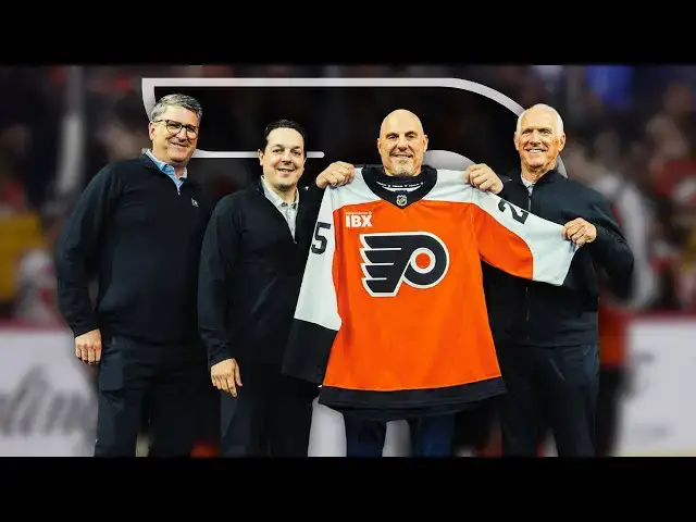 'Video thumbnail for Rick Tocchet introduced as Flyers head coach | REACTION'