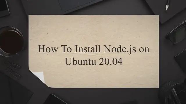 'Video thumbnail for How To Install Node.js on Ubuntu 20.04 LTS'