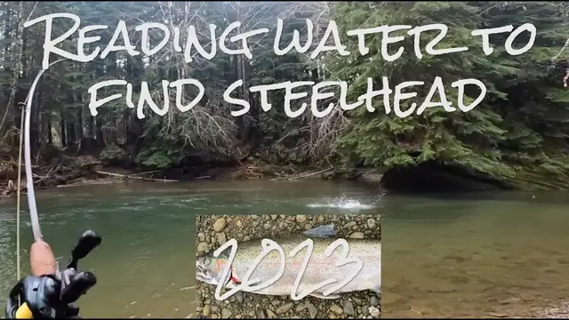 'Video thumbnail for How to read water for winter steelhead fishing 2023'