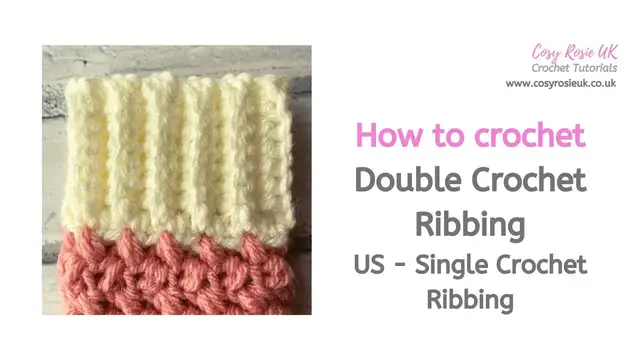 'Video thumbnail for How to Crochet Ribbing'